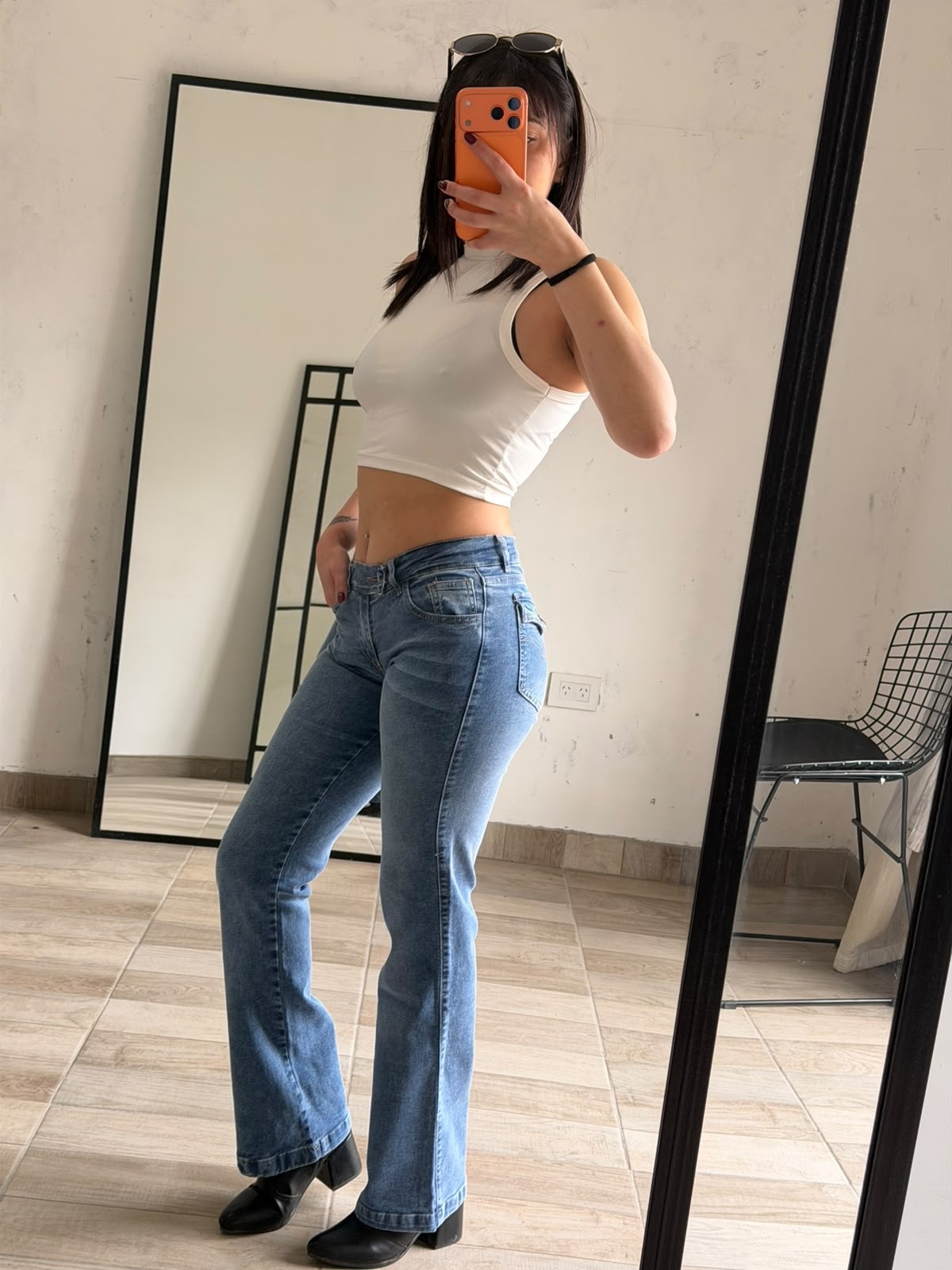 Oxfort Jeans con Tapita Atrás Es Elastizado Tito Baajo - Imagen 4