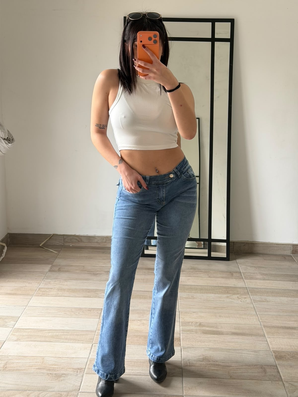 Oxfort Jeans con Tapita Atrás Es Elastizado Tito Baajo - Imagen 5