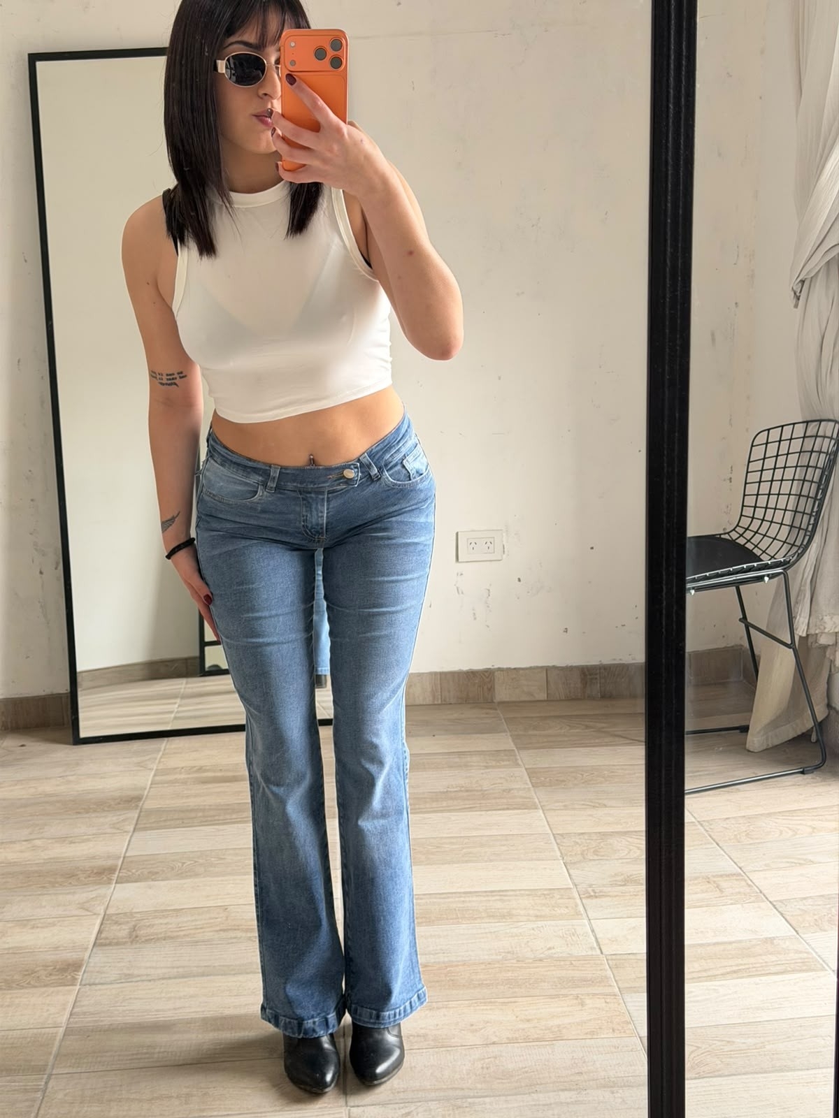 Oxfort Jeans con Tapita Atrás Es Elastizado Tito Baajo - Imagen 7