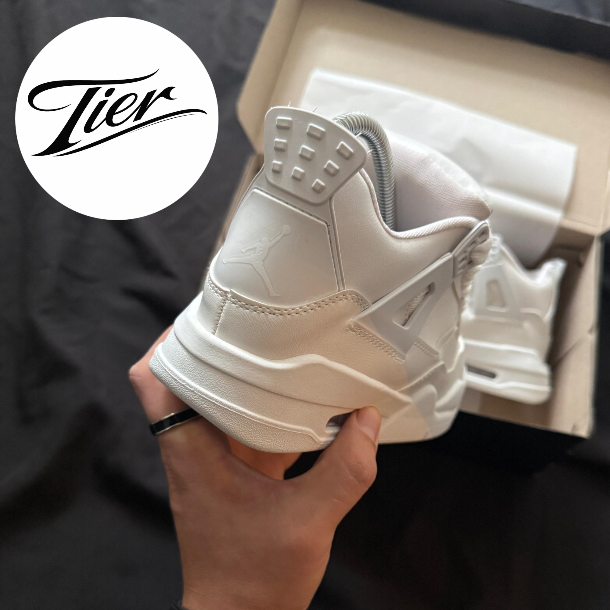 Jordan Retro Premium Blanco - Imagen 3