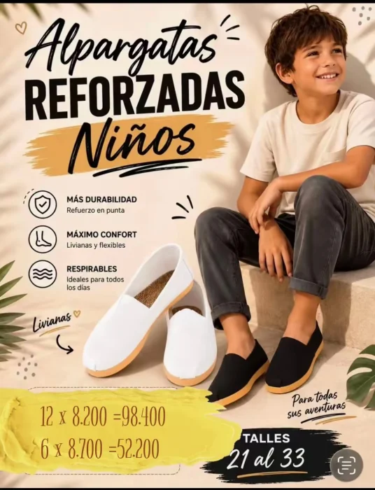 Alpargatas de Niño