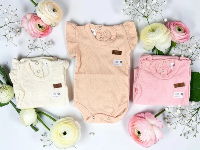 Body Bambula con Volados Big Bay T.(rn/0-3/3-6/6-9/9-12 Meses) Art.365