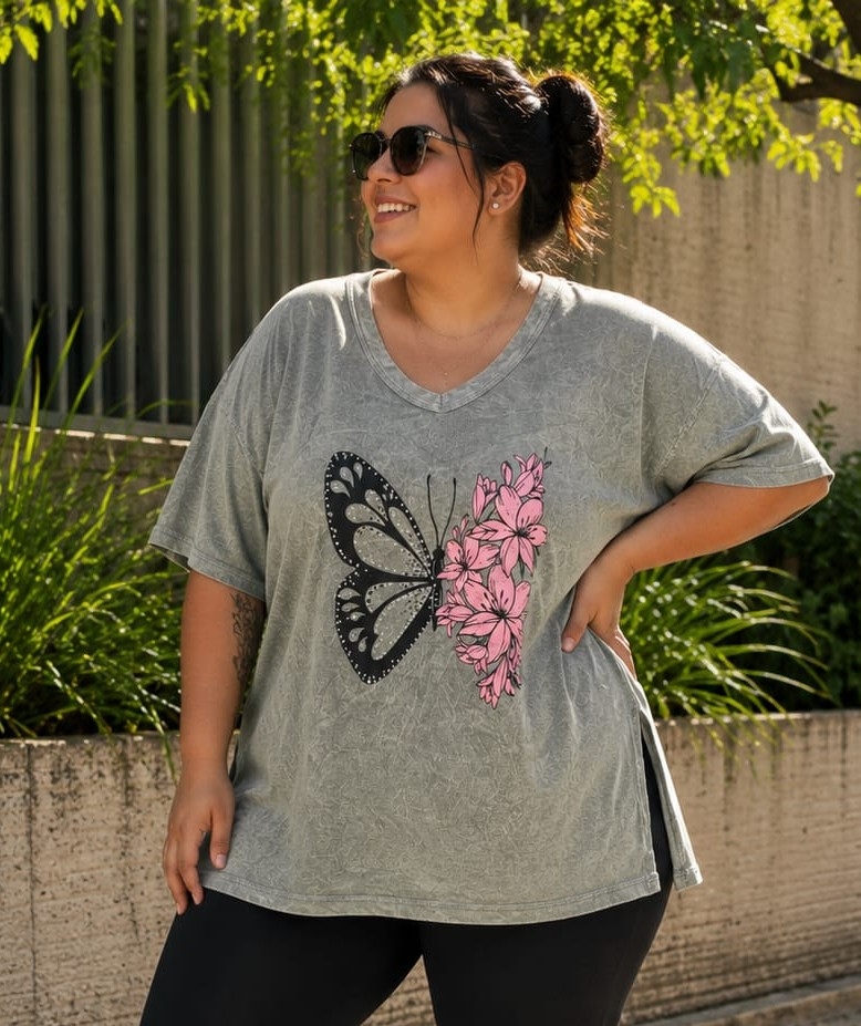 Remeras Cuello V Batik Especial - Imagen 2