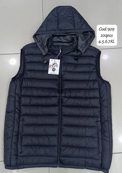 Chaleco Negro Impermeable