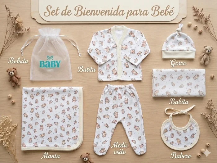 Set 6 Piezas Estampado Art 1666