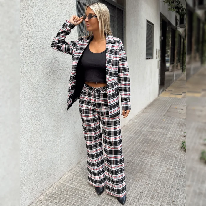 Conjunto Cuadrille en Bengalina Jaquard