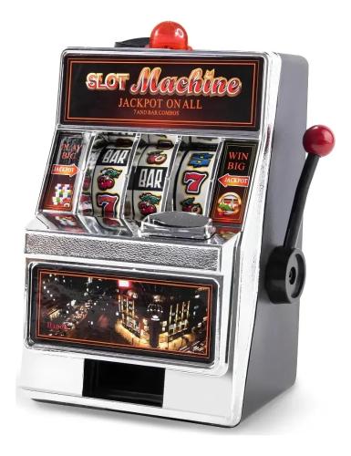 Máquina Tragamonedas de Juguete con Luz Sonido Cresko Mini