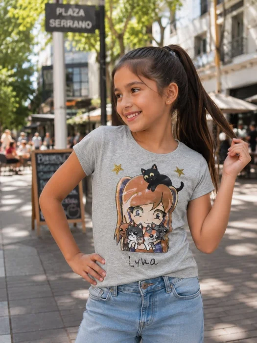 Remera de Lina para Nena.