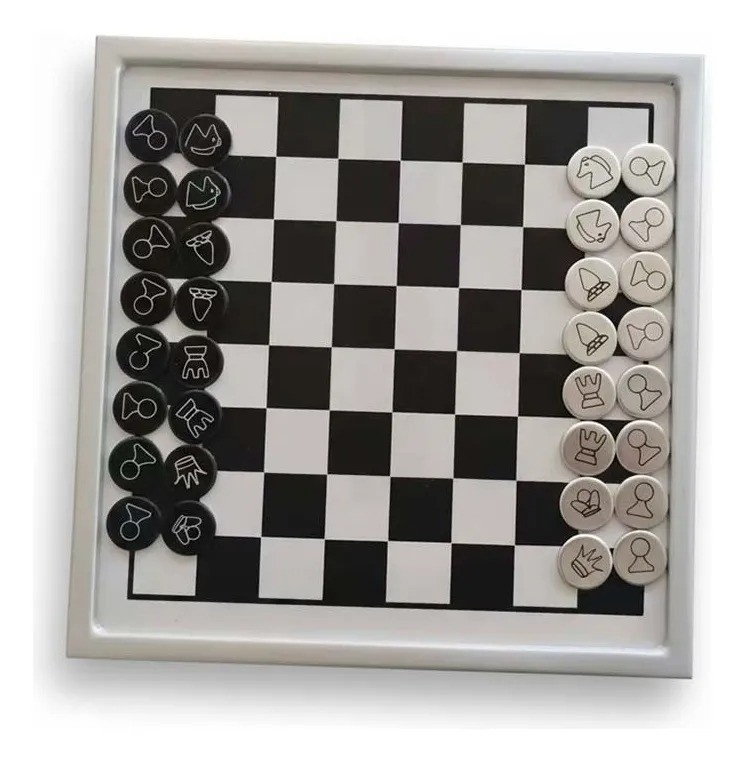 Juego de Ajedrez Magnético. Tablero y 32 Piezas Magneticas - Imagen 1