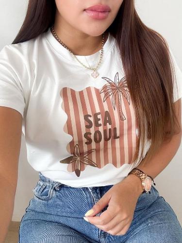 Remera Estampada