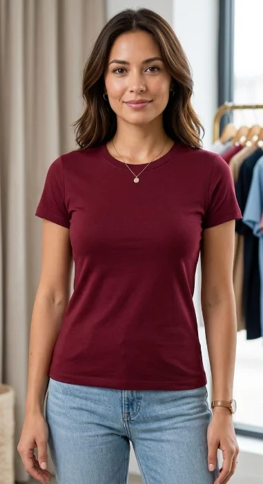 Remeras Cuello Redondo