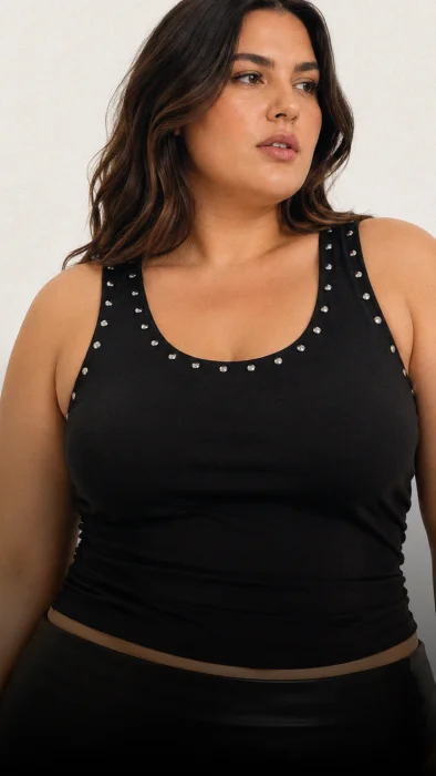 Musculosa Escote Redondo Microfibra Hotfix