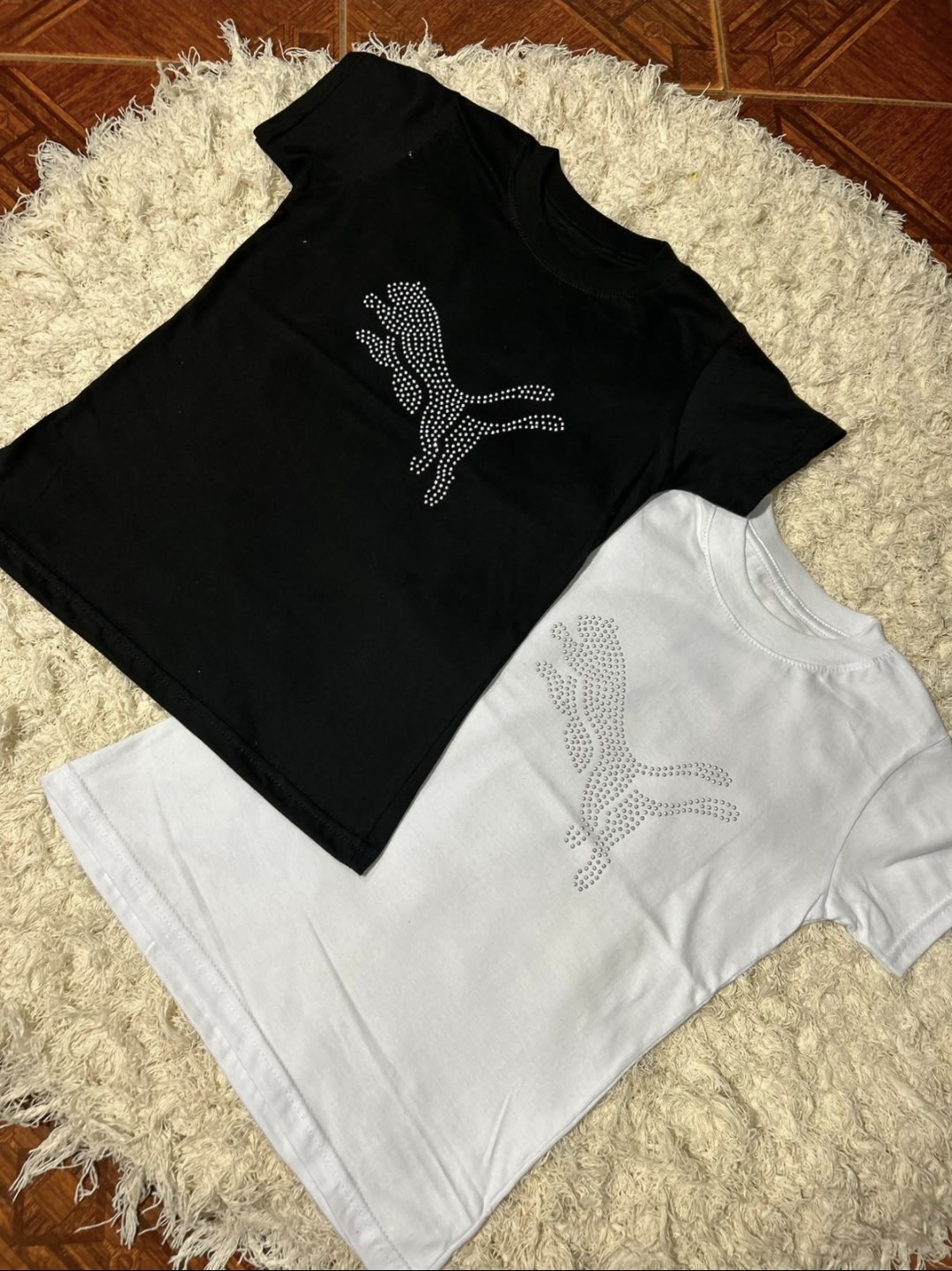 Remeras con Strass de Mujer Algodon Peinado - Imagen 3