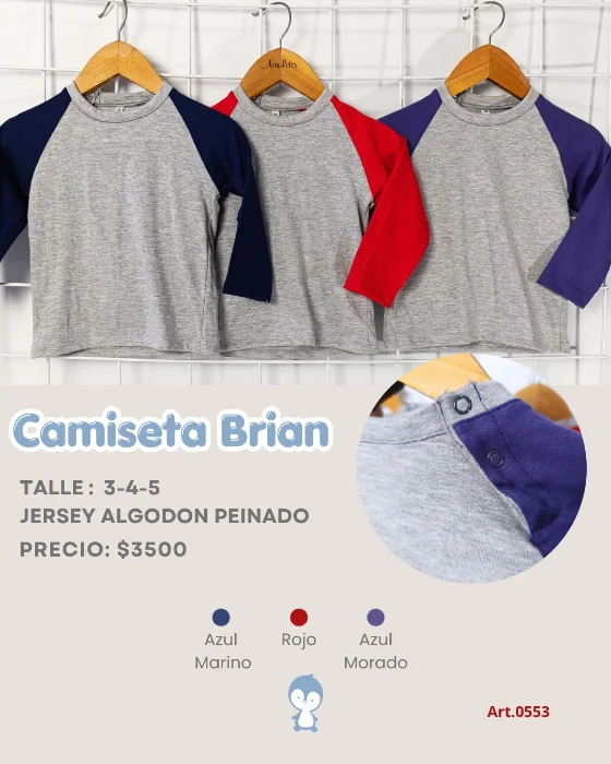 Camiseta Brian