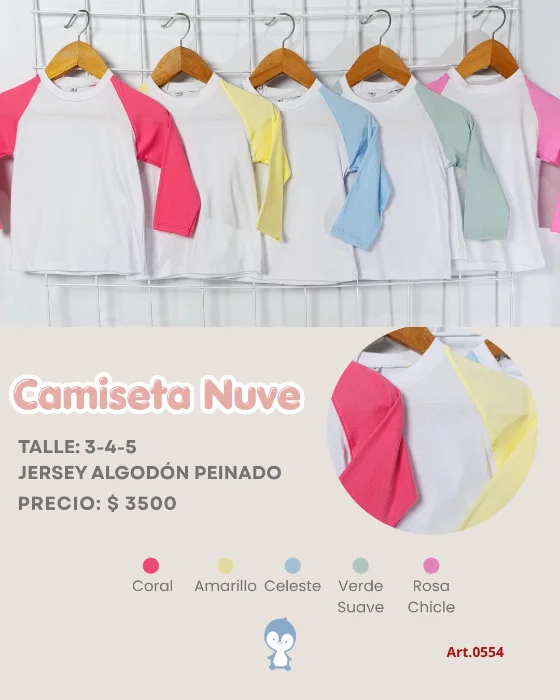 Camiseta Nuve