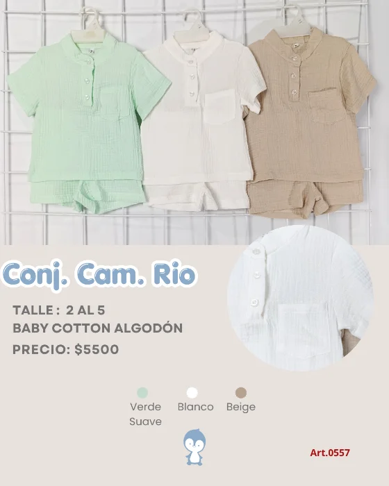 Conjunto Camisa Rio