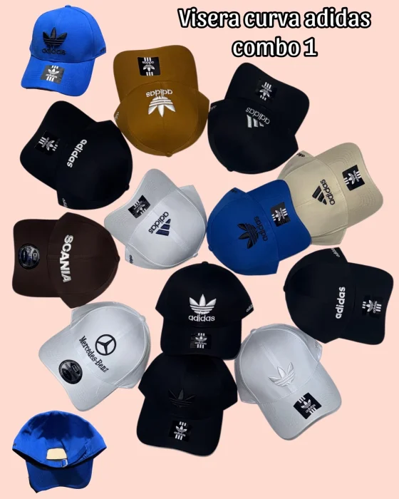 Gorros Curva Bordada