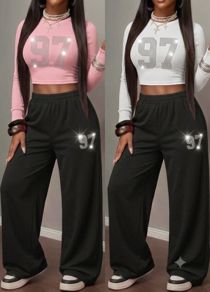 Conjuntos 97 Camiseta mas Pantalon  del Talle 1 al 5 - Imagen 2