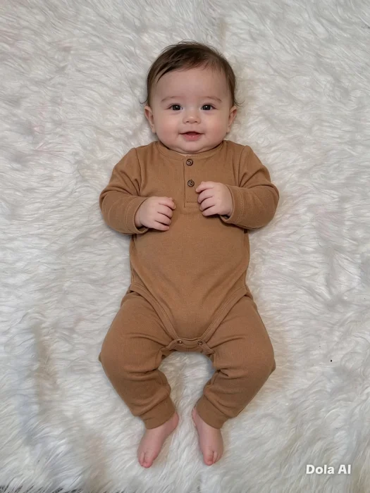 Conjunto Body Darlon Rib Bebe