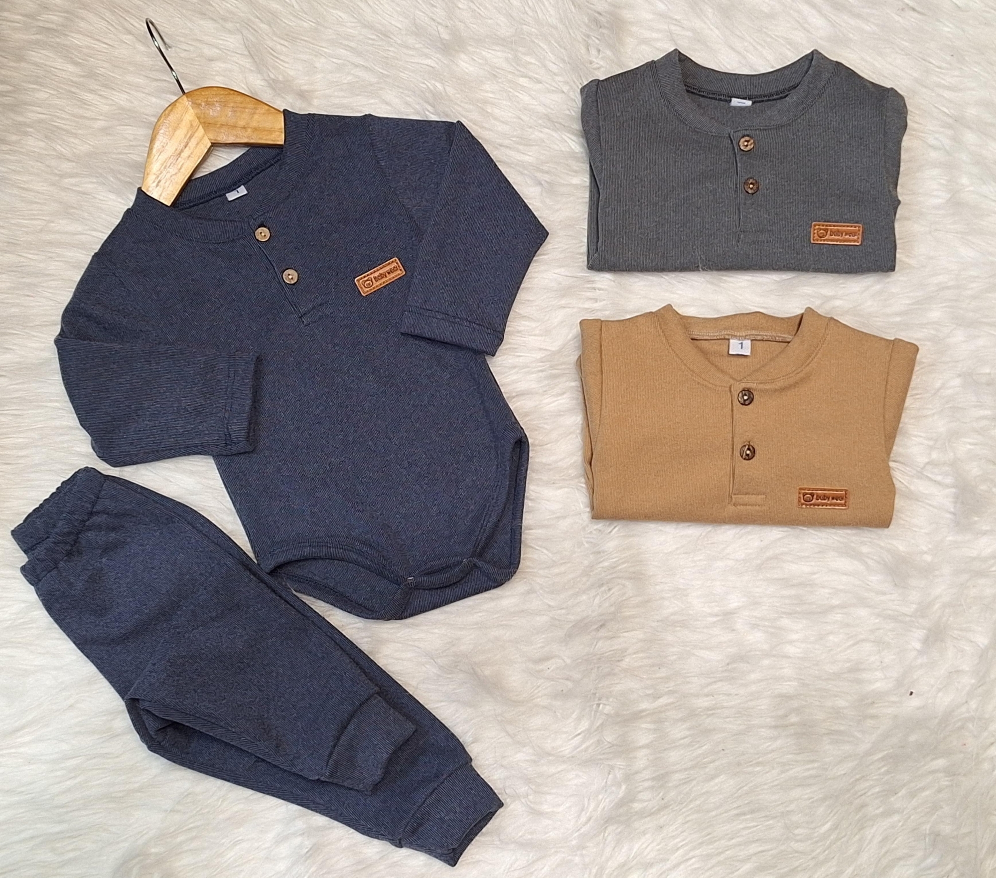 Conjunto Body Darlon Rib Bebe - Imagen 2
