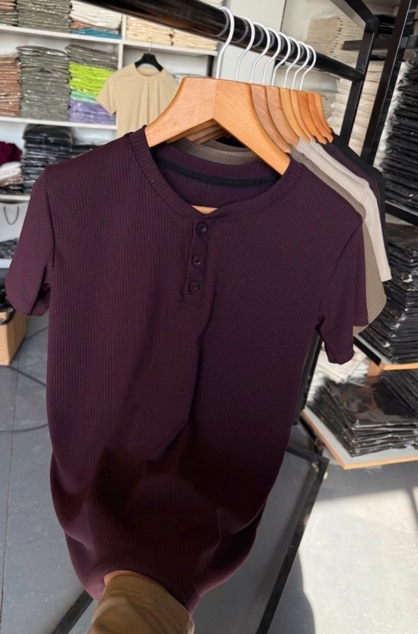 Remera Henley con Botones - Imagen 2