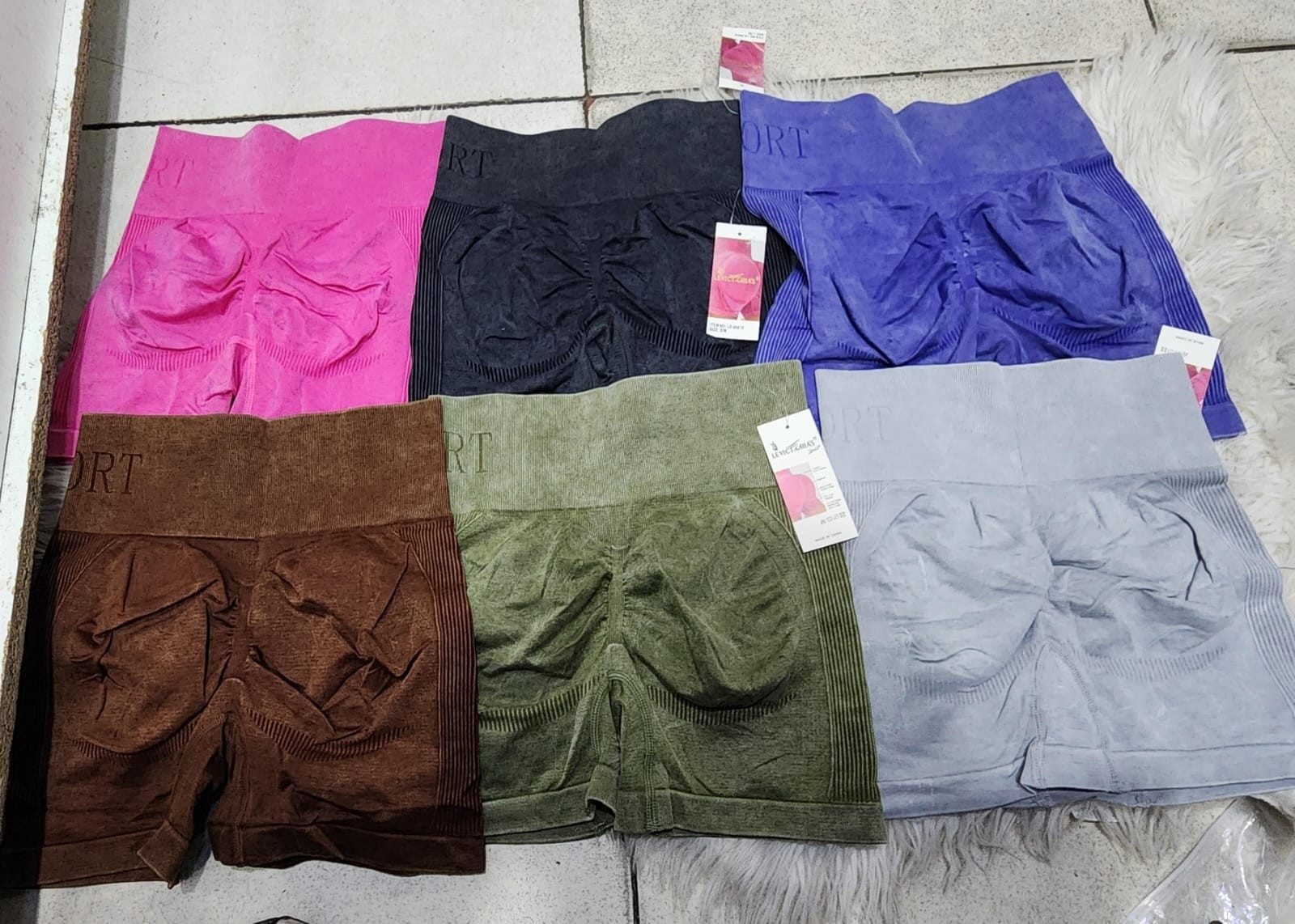 Short Pre Lavado Push Up Excelente Calidad - Imagen 4