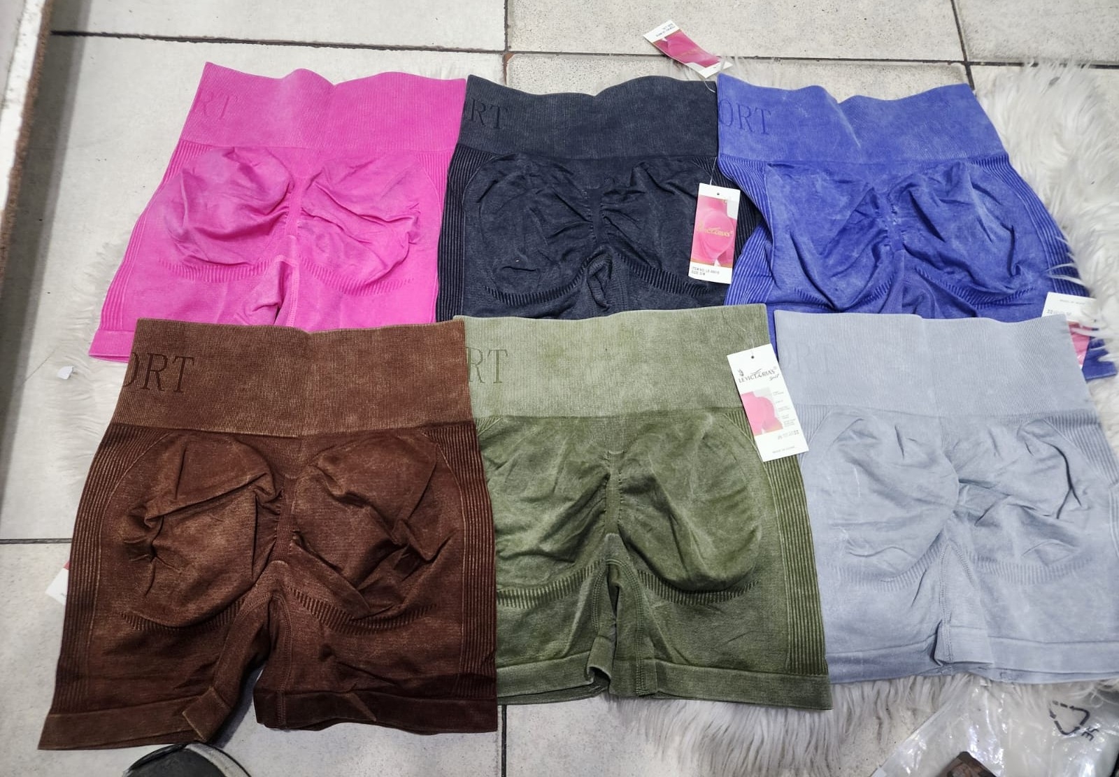 Short Pre Lavado Push Up Excelente Calidad - Imagen 5