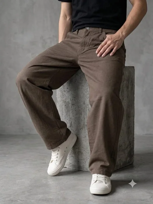 Baggy de Gabardina