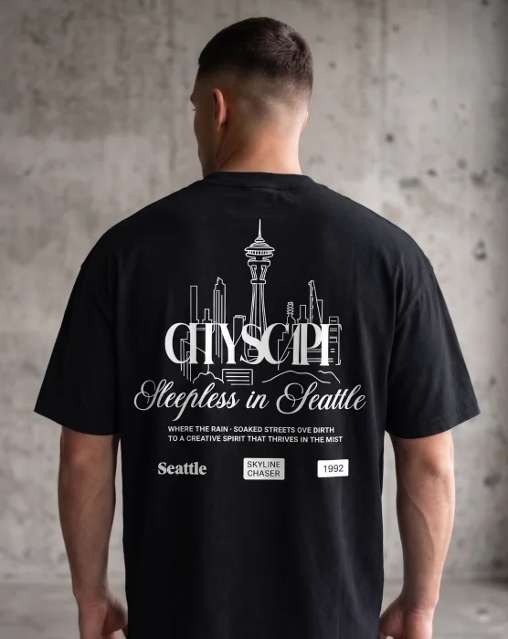 Remera Over "city"