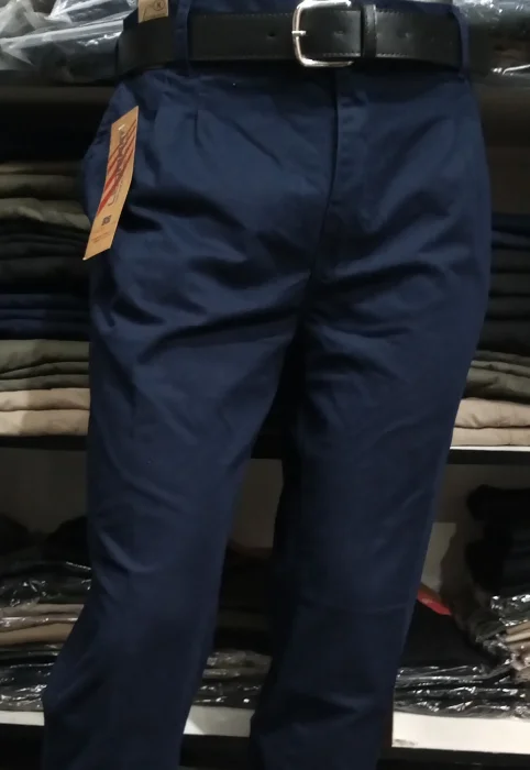 Pantalon Clasico Pinzado Prelavado