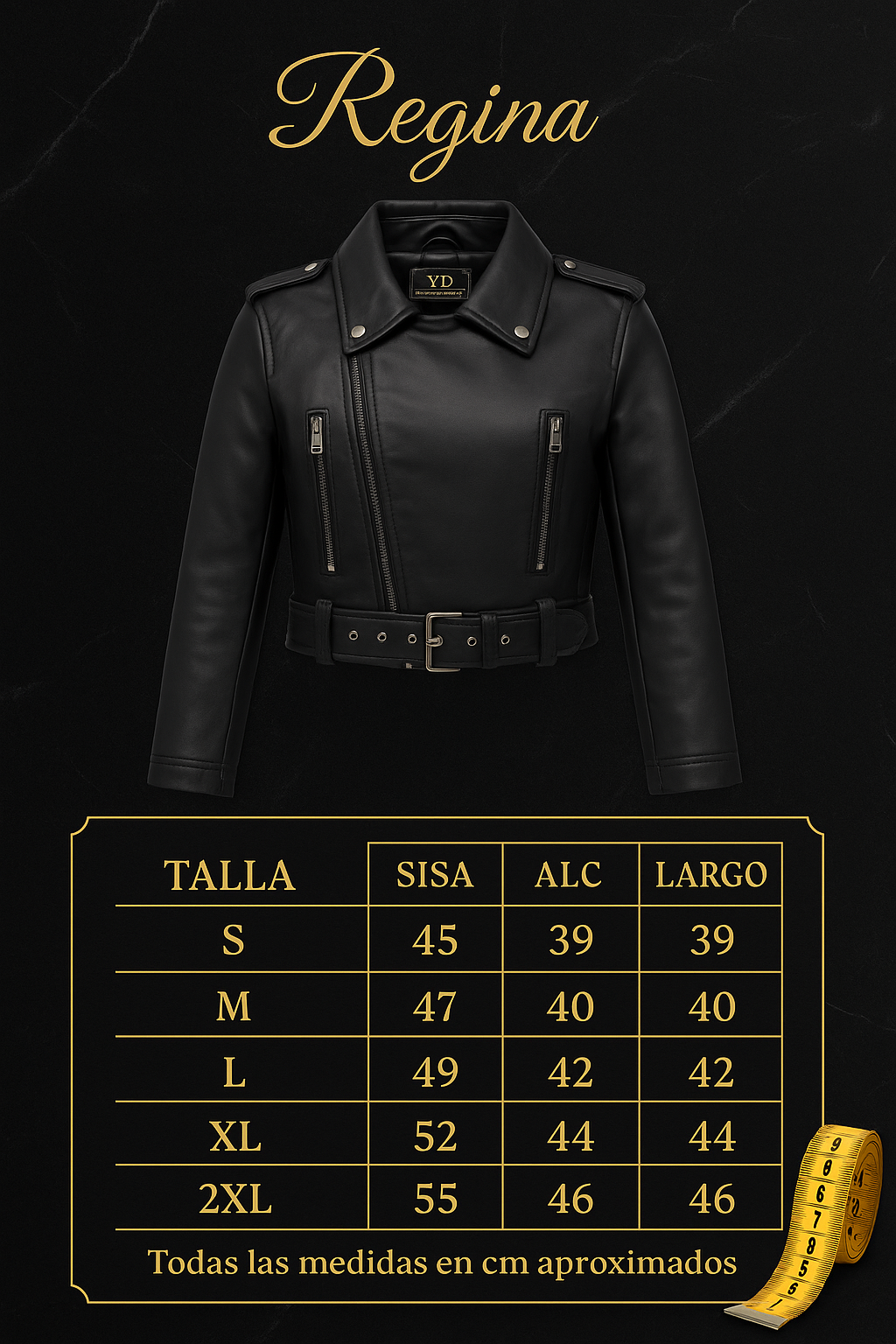 Campera Eco Cuero Blanco & Oscuro I Regina - regina_medidas.png
