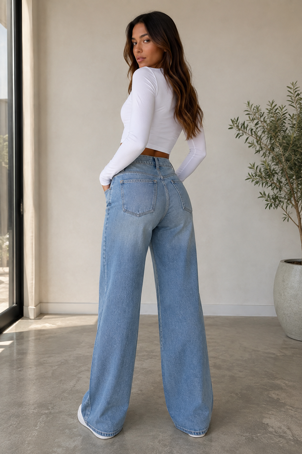 Jeans Celeste con Cinto Tiro  Medio Rígido - 1E4CB84F-8D17-46E5-BF82-F057A4136D37.png