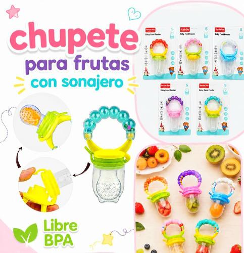 Chupete para Frutas con Sonajero