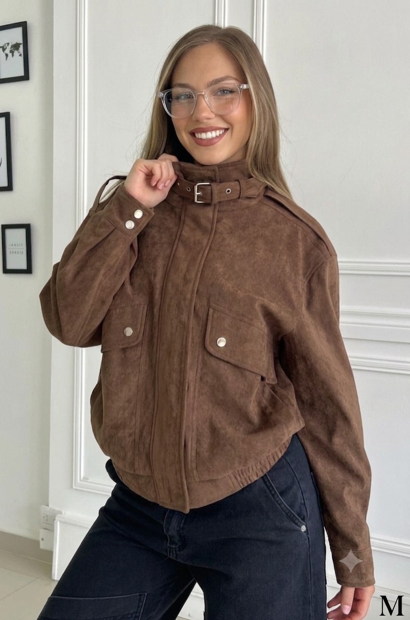 Campera Bonver de Gamuza - Imagen 2