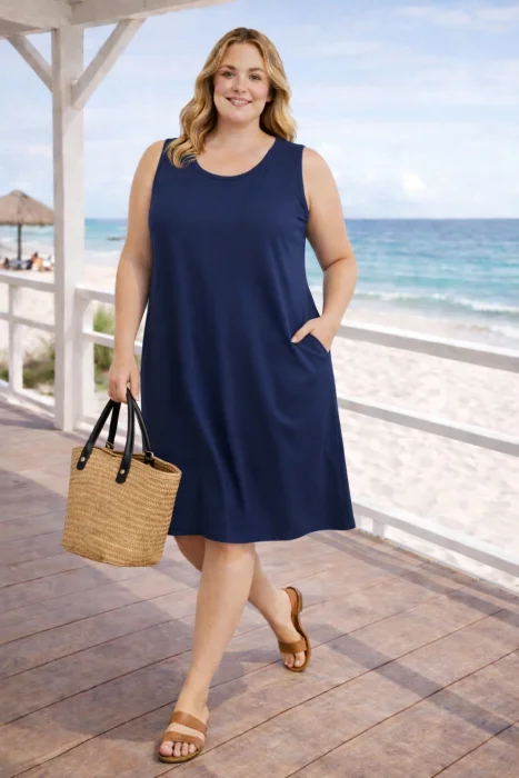 Vestido de Morley Hawai Talles Especiales