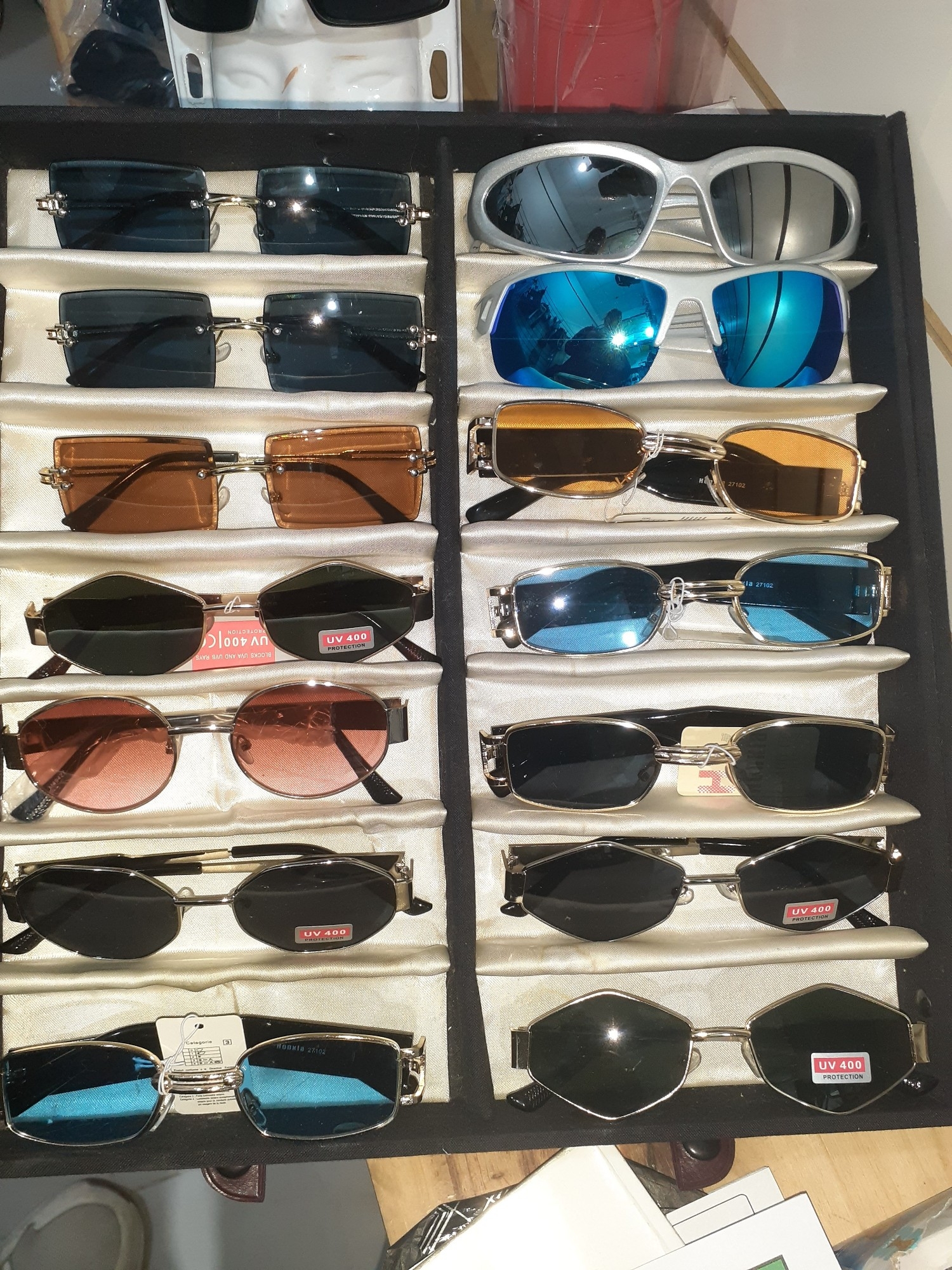 Lentes para Moto Bike Runnig Metálicos - Imagen 2