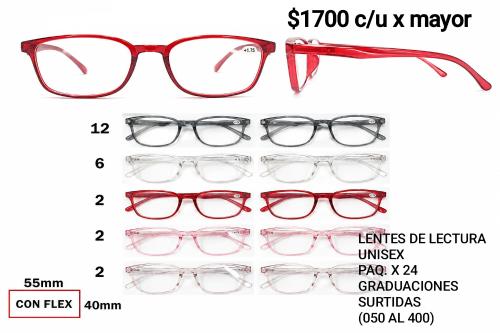 Anteojos de Lectura Unisex