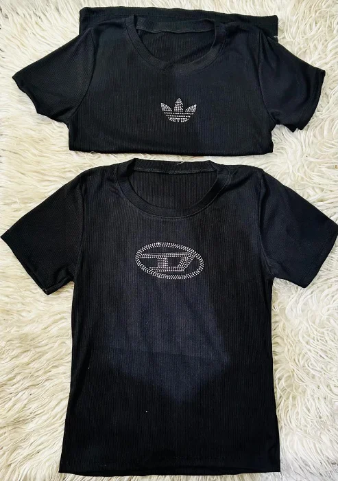 Remeras con Strass Diesel