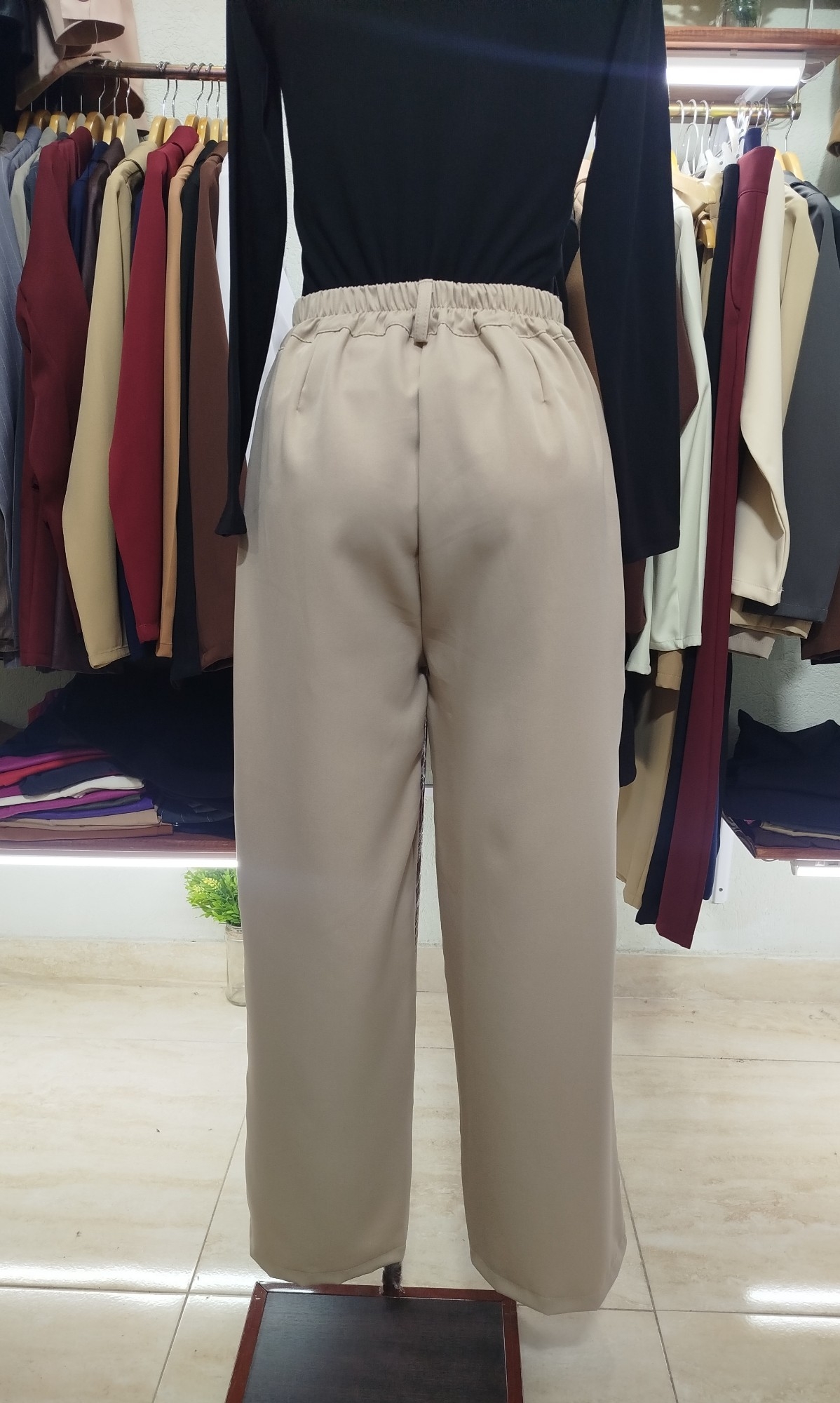 Pantalón Palazo Elástico - Imagen 2