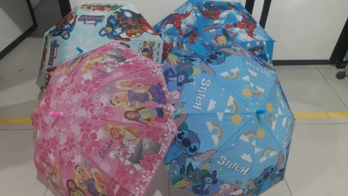 Paraguas Infantil Stich Hombre Araña Avenger Princesa