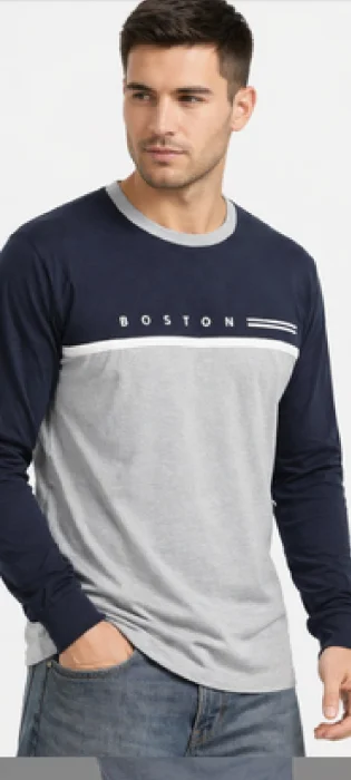 Remeras Manga Larga Hombre