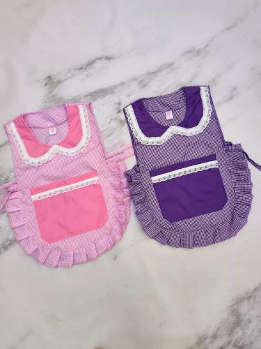 Pechera Violeta y Rosa Niña