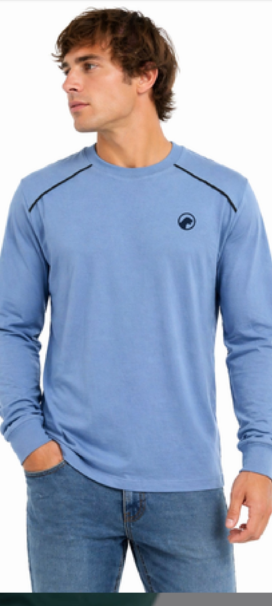 Camisetas Manga Larga Masculino - Imagen 2