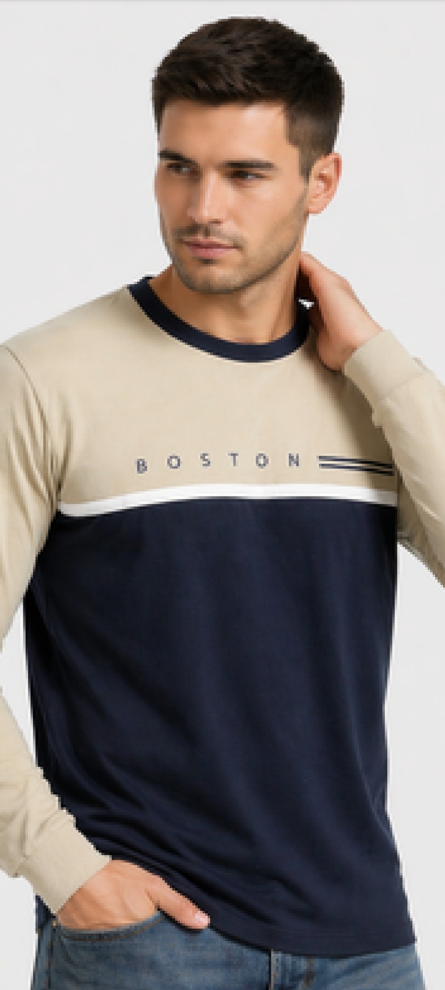 Camisetas Manga Larga Masculino - Imagen 3