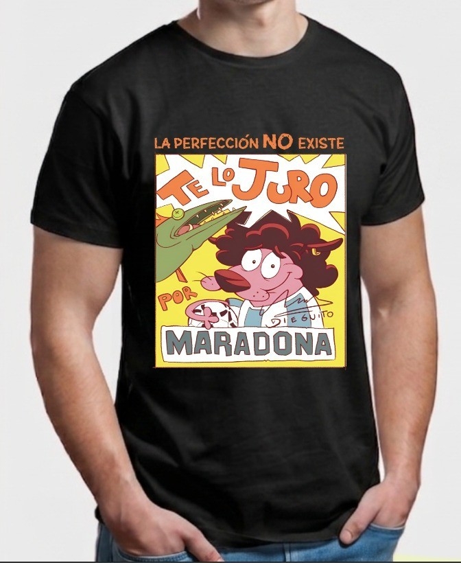 Remera Maradona X Coraje - Imagen 2