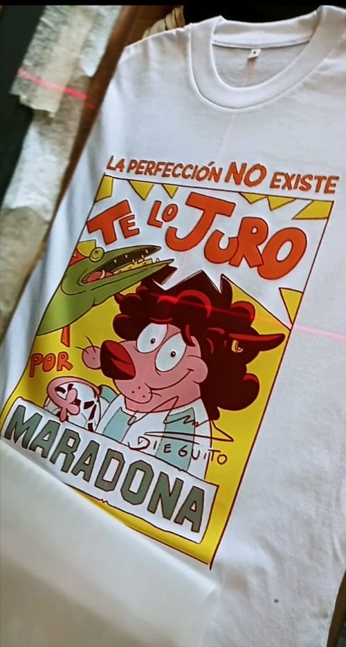 Remera Maradona X Coraje - Imagen 3