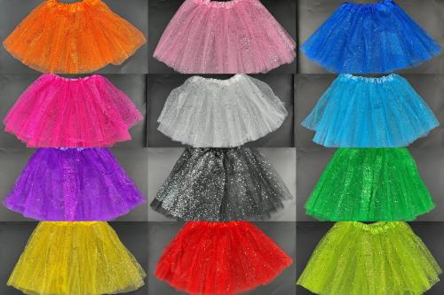 Tutú Pollera de Nena con Gliter