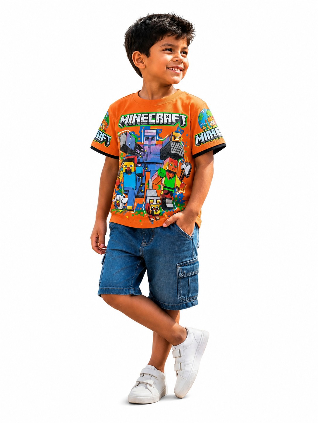 Remera Nene Algodón Estampa Plastisol Variedad de Estampas - Imagen 2