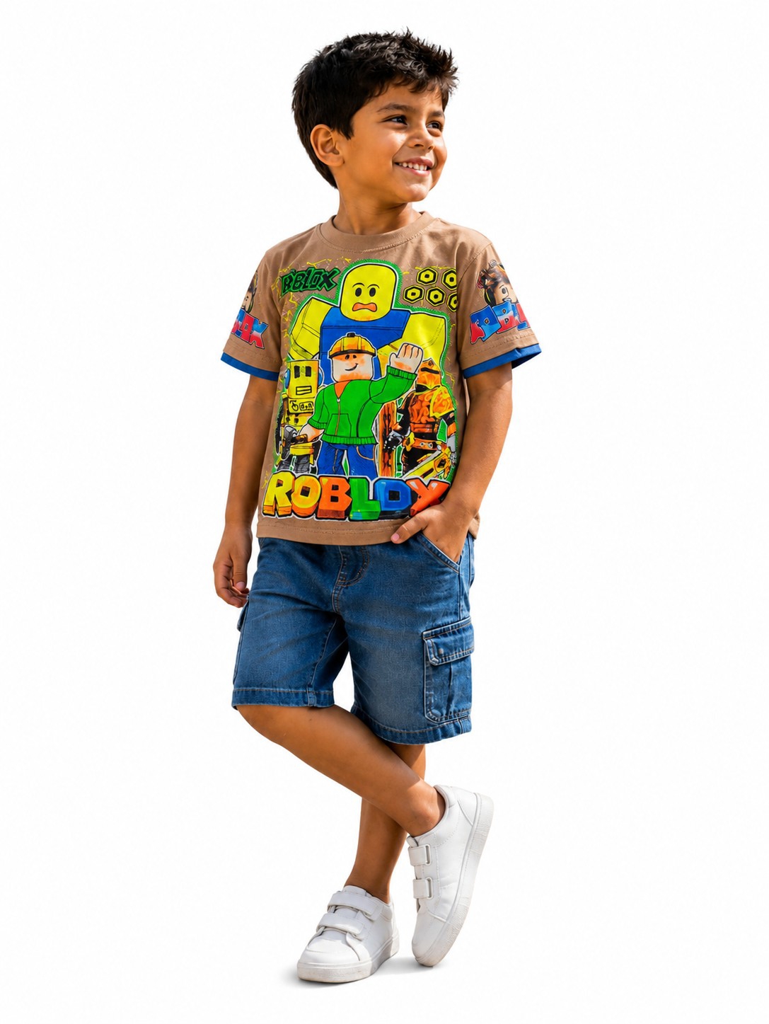 Remera Nene Algodón Estampa Plastisol Variedad de Estampas - Imagen 3