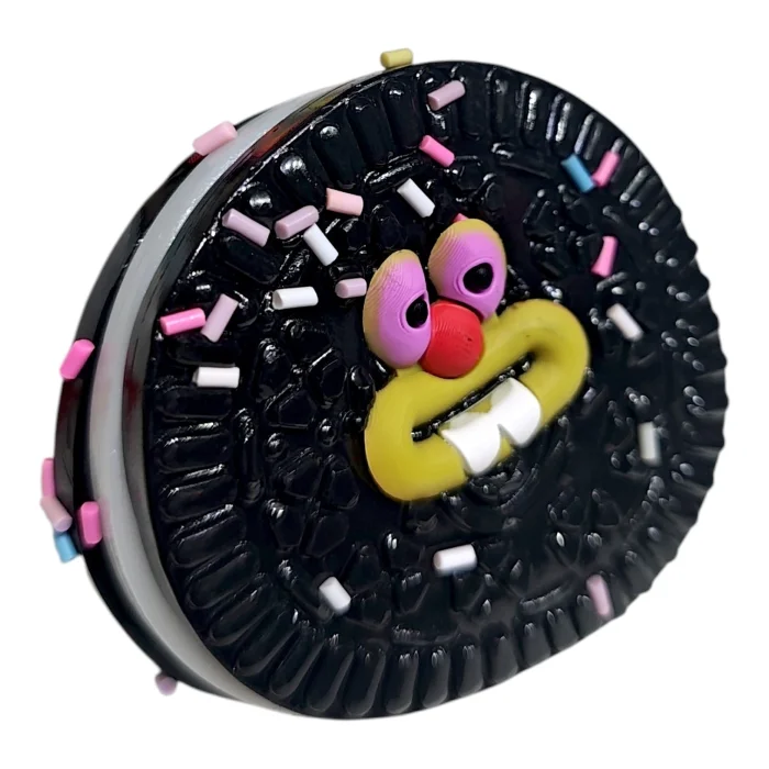 Juguete Antiestres Squishy Galleta Oreo 7 Cm Aprox, Jugueteria, Día del Niño